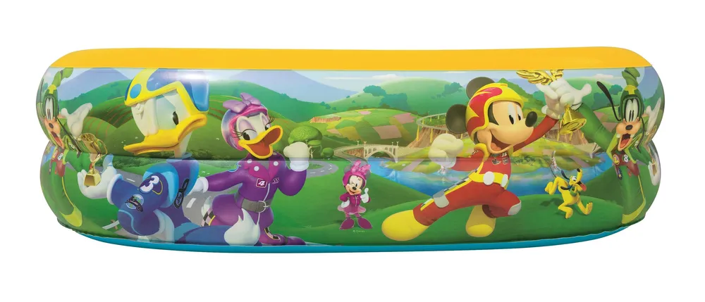 bestway dječji bazen na napuhvanje mickey mouse 262 x 175 x 51 cm - slika 5