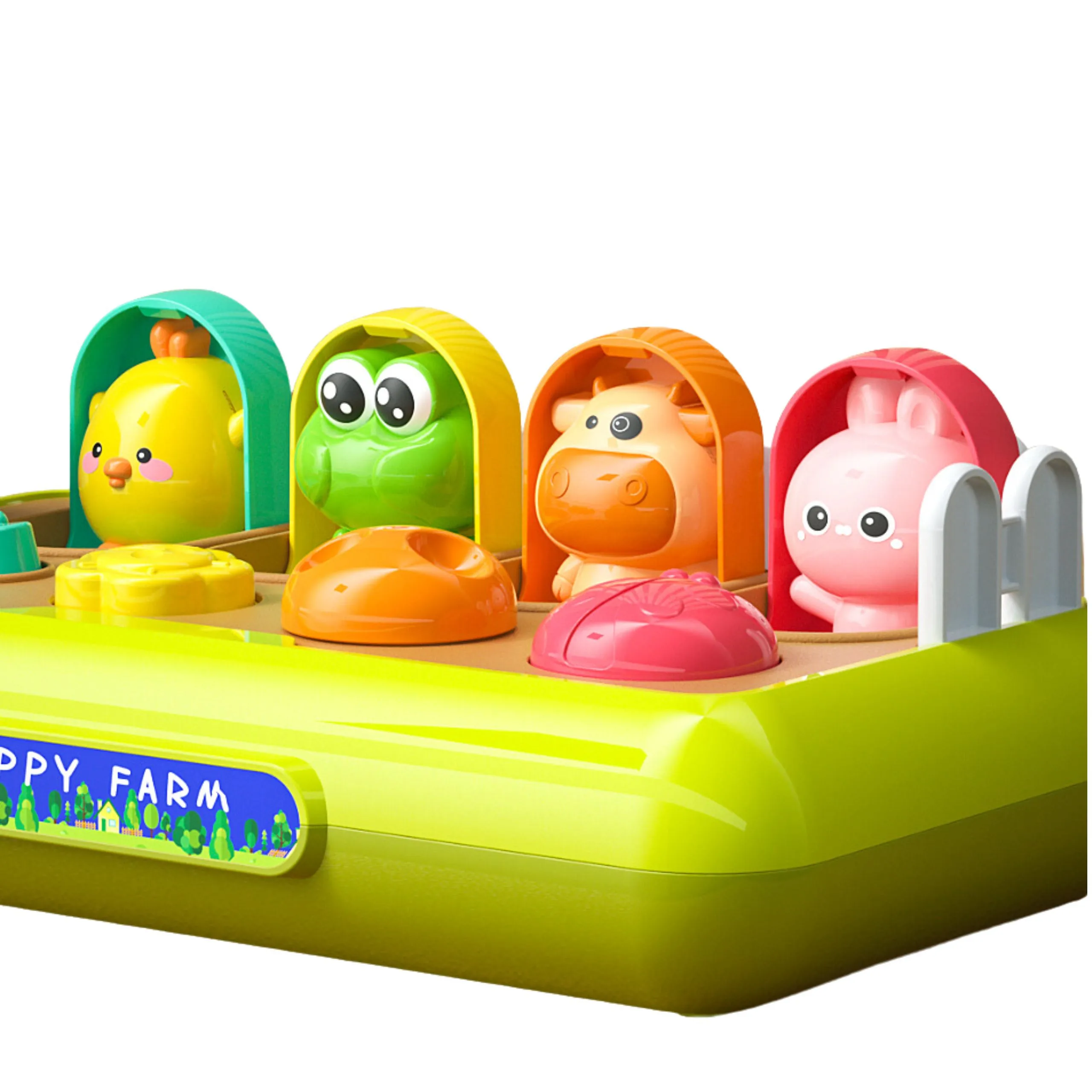 woopie baby obrazovna igračka pop up životinje - slika 4