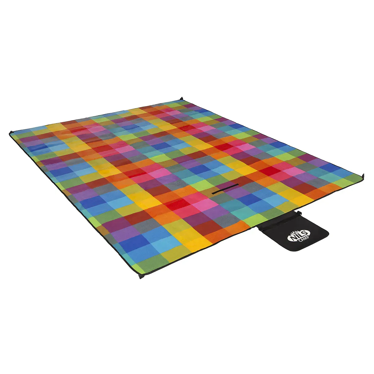 prostirka za piknik šarena 250x200 cm nils camp - slika 2