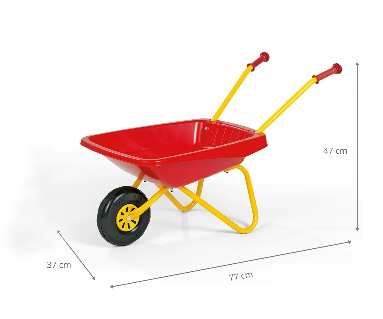 rolly toys 270859 plastična kolica crvena - slika 7