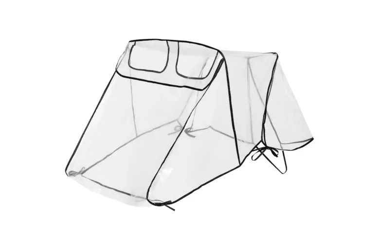 kišna navlaka za kolica za blizance 115 x 68 x 66 cm - slika 2