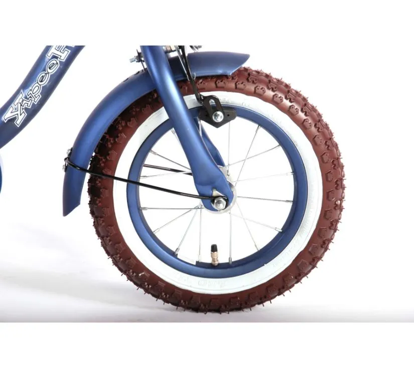 volare dječji bicikl cruiser s pomoćnim kotačima 12" plavi - slika 9
