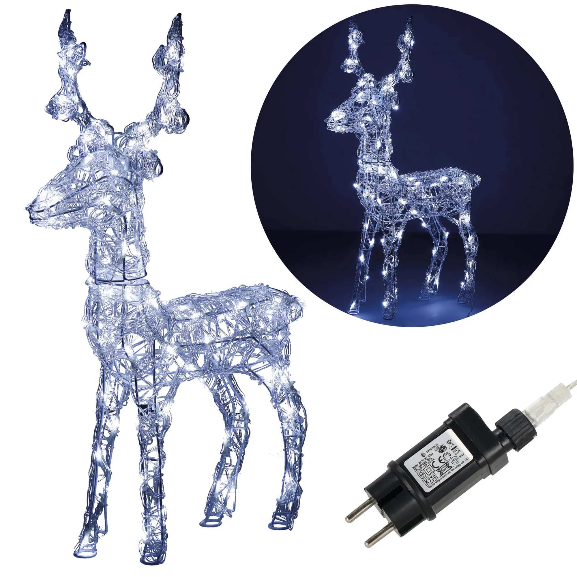 svjetlosna dekoracija - sob, 100 led dioda - slika 10