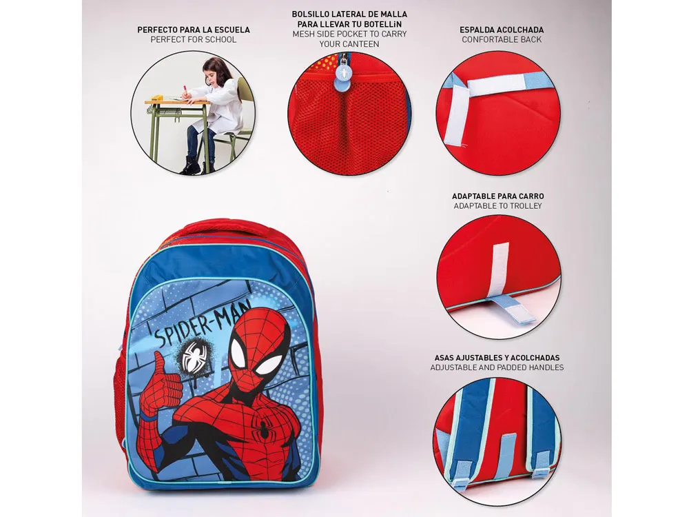 spiderman ruksak za superheroja 40cm - slika 6