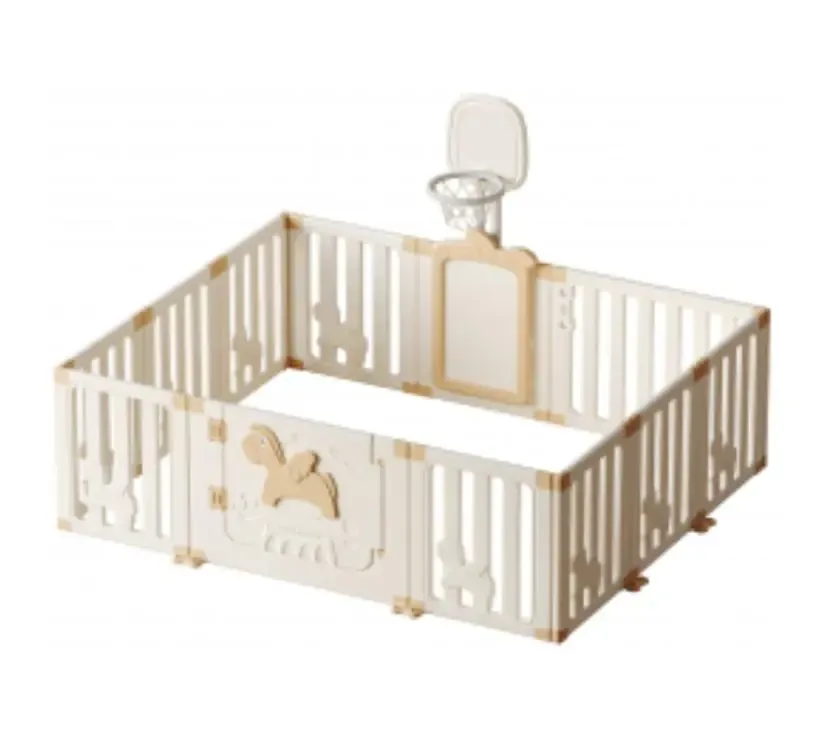 mamakids modularni vrtić za djecu „koš“ – sivi, suhi bazen - slika 7