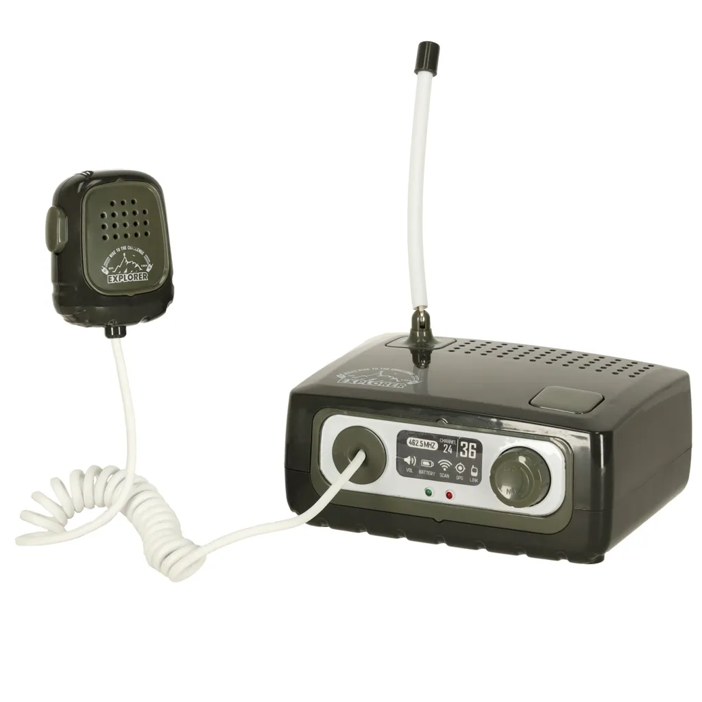 walkie talkie set s pbx-om za djecu kaki boje - slika 6