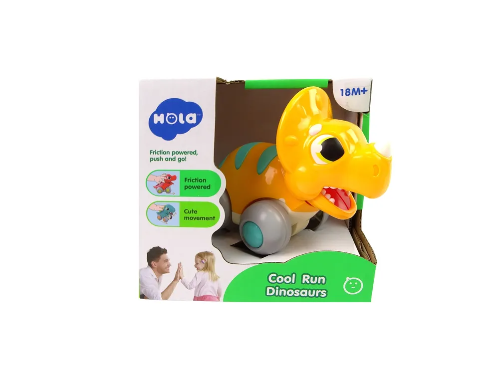 žuta figurica dinosaura na kotačima - slika 6