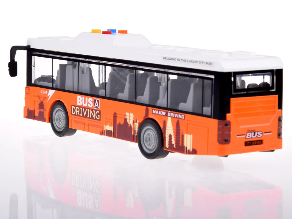 narančasti autobus 1:16 s vratima na otvaranje - slika 7