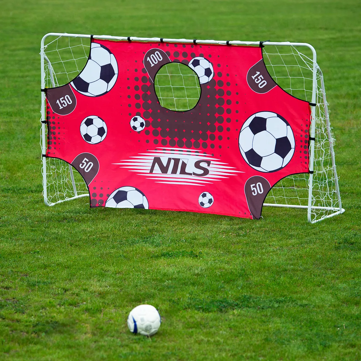 nils nogometni gol s mrežom i metama 2 u 1 - slika 7