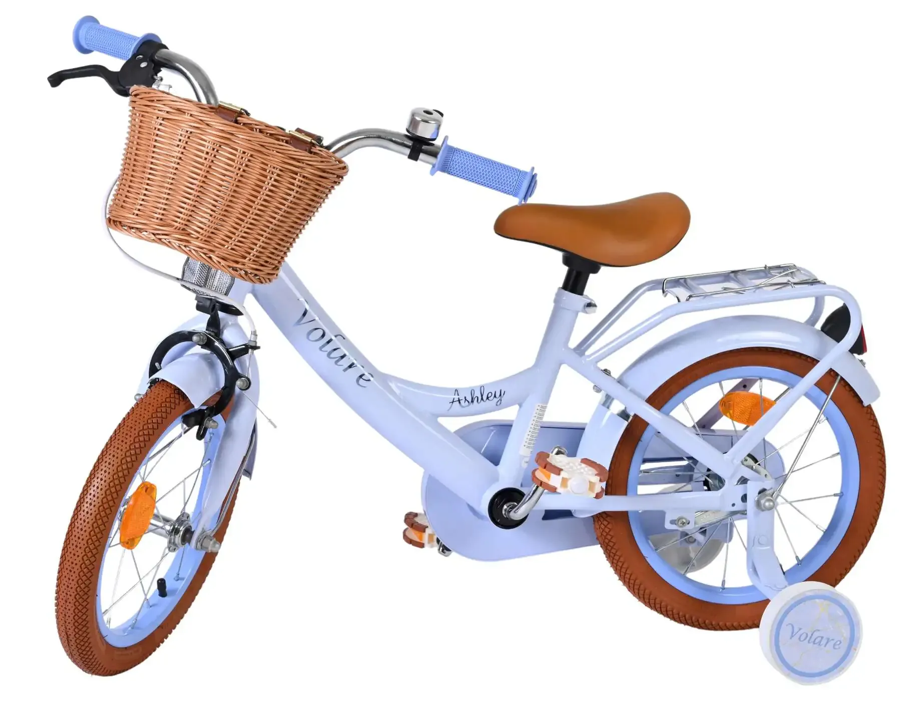 volare dječji bicikl ashley 14″ pastelno plave boje - slika 9