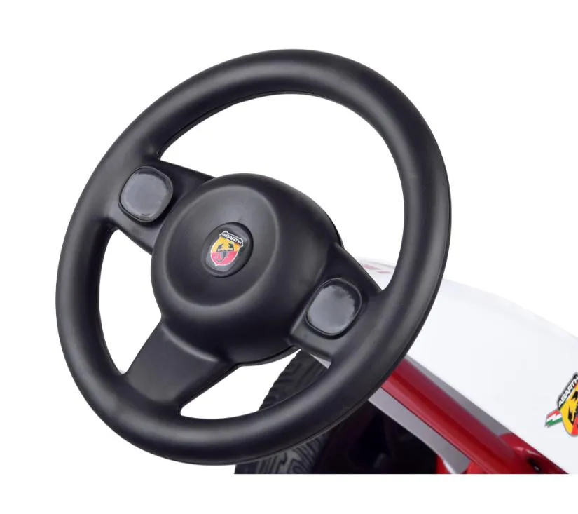 gokart abarth za pedale veliki mekani kotači pa0167 - slika 9