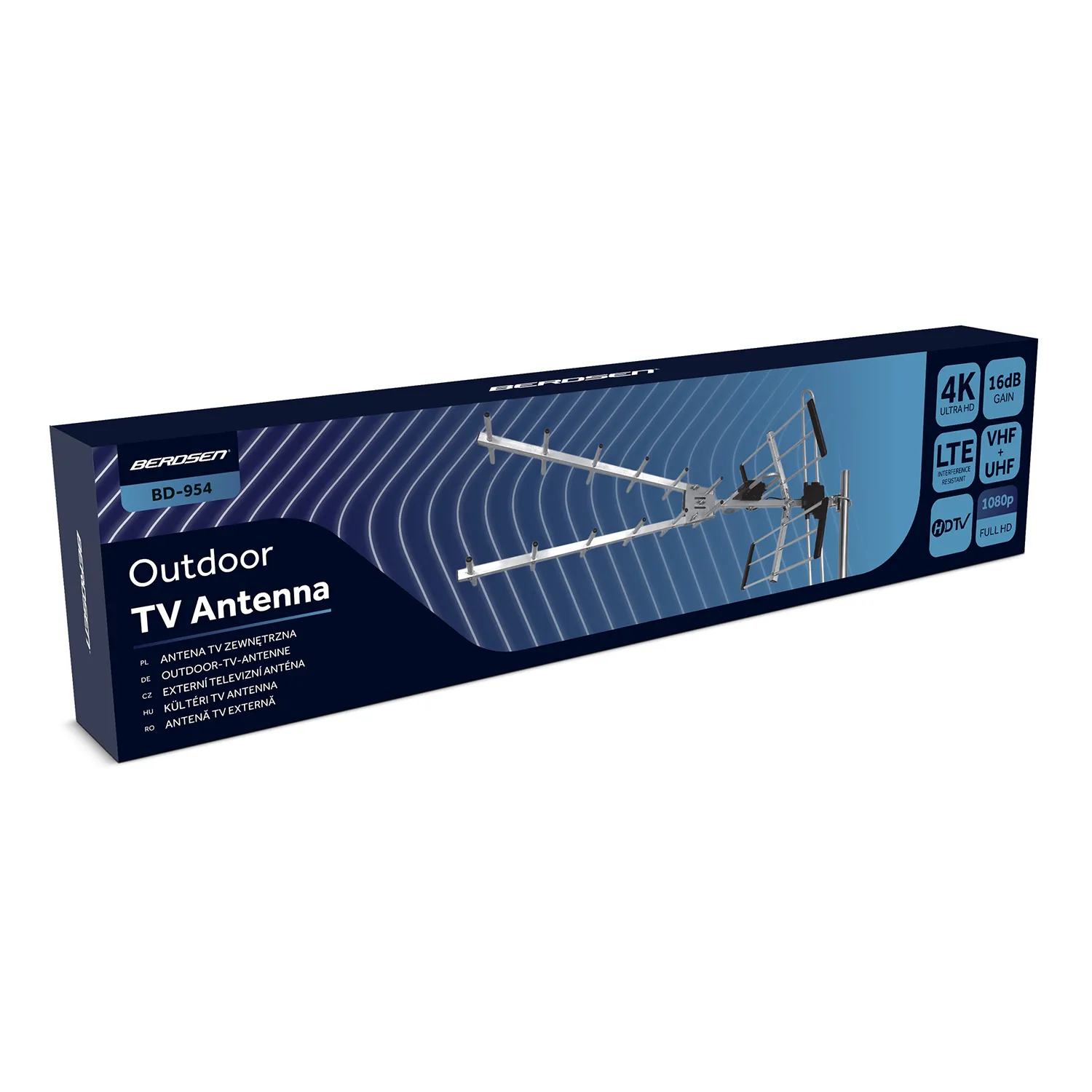 berdsen bd-954 usmjerena vanjska tv antena ultra hd 4k - slika 5