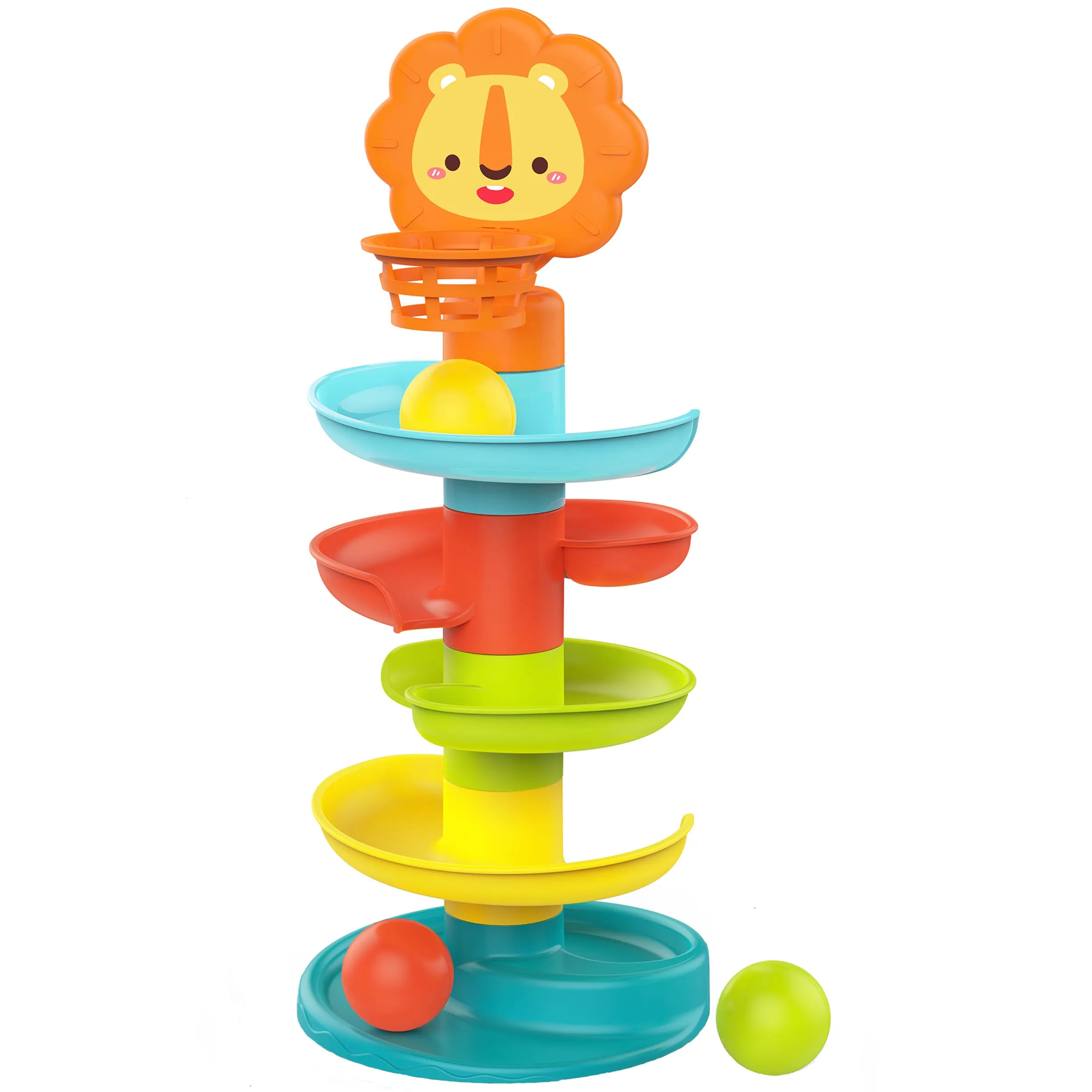 woopie baby staza - tobogan s lopticom - slika 4