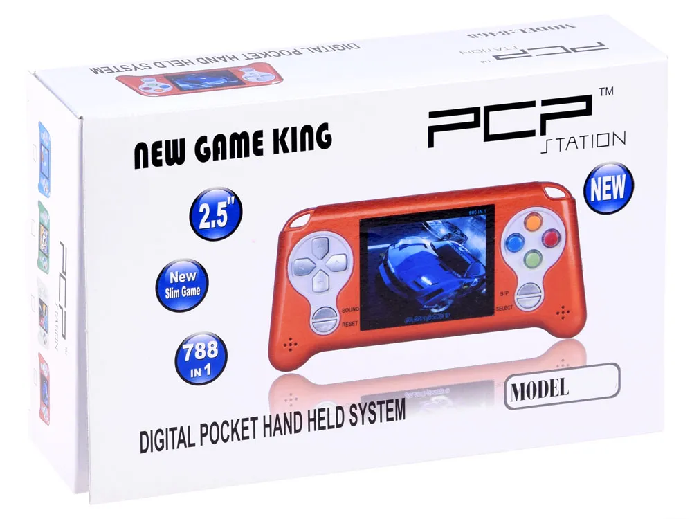 retro konzola 70 igara plava - slika 9