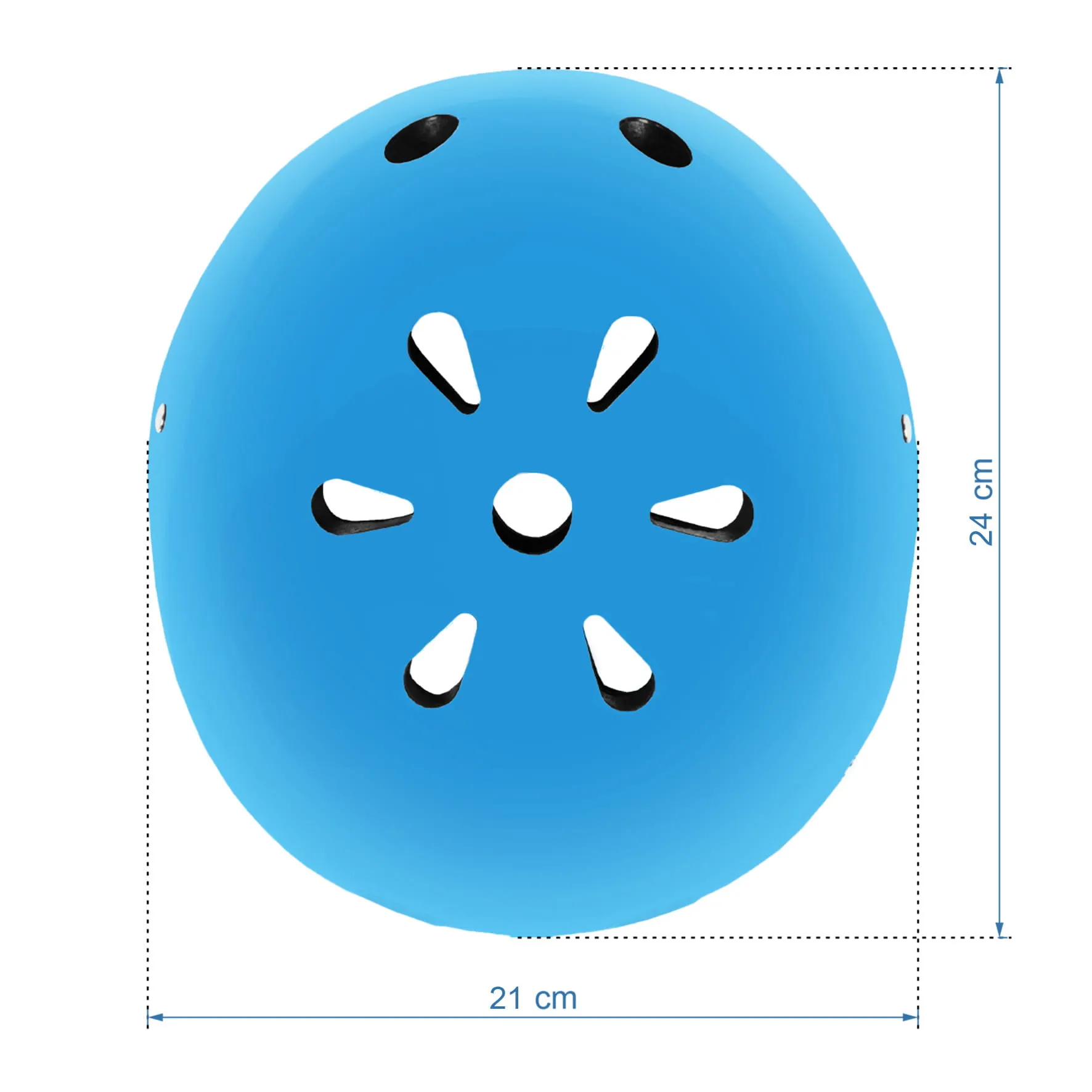 zaštitna kaciga orix ii blue m 52-56 cm - slika 11