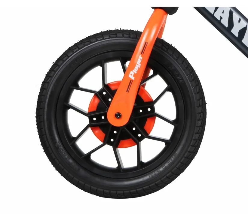 qplay dječji bicikl bez pedala player narančasta - slika 6