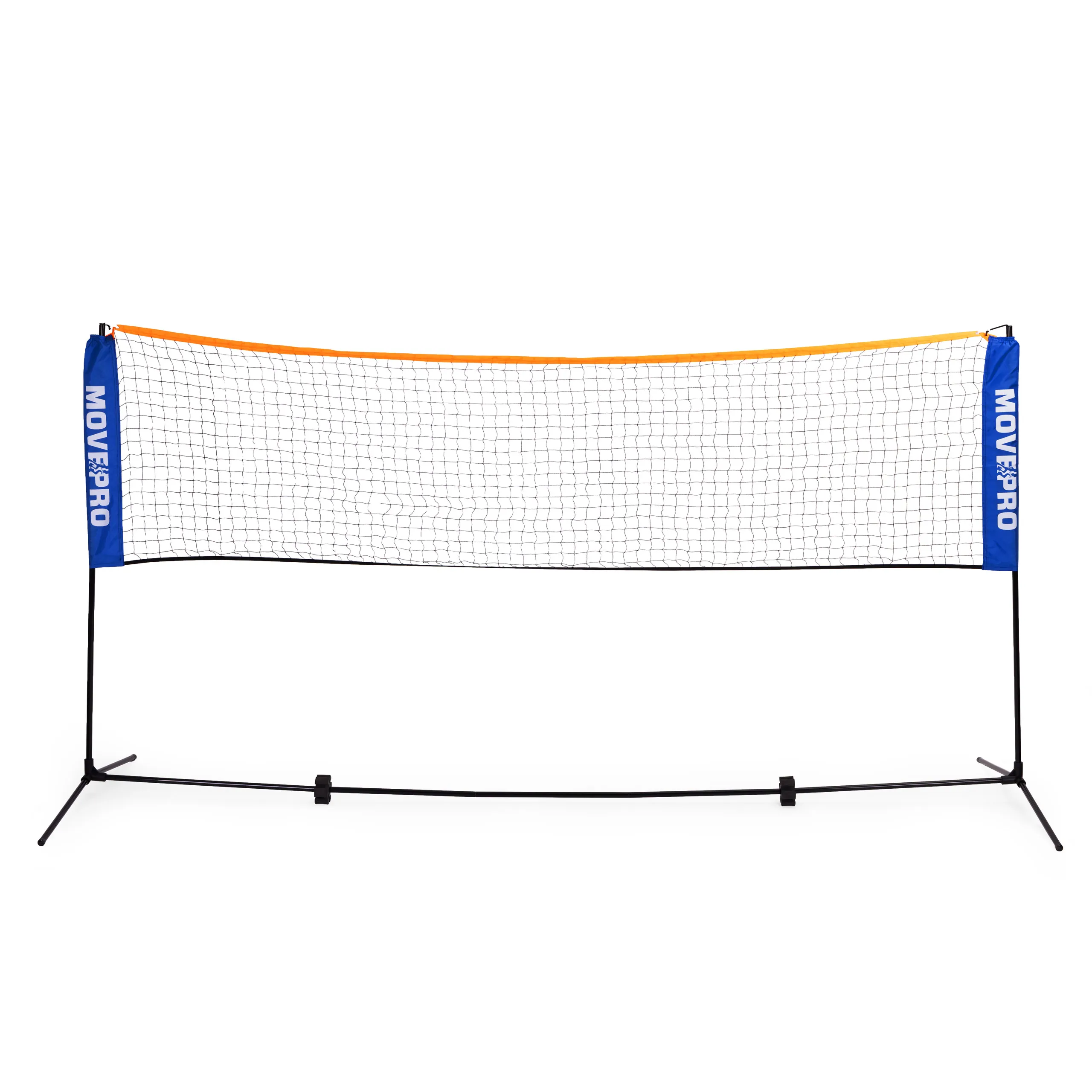univerzalna 305x140 cm podesiva mreža 3 u 1 za badminton, odbojku i tenis s torbom, movepro - slika 5