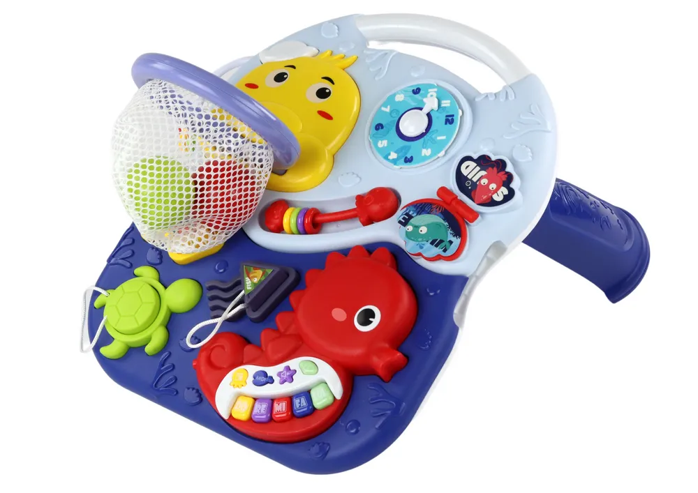 edukativni stol 2in1 s morskim motivima i košom 32cm×25.5cm×23cm - slika 4