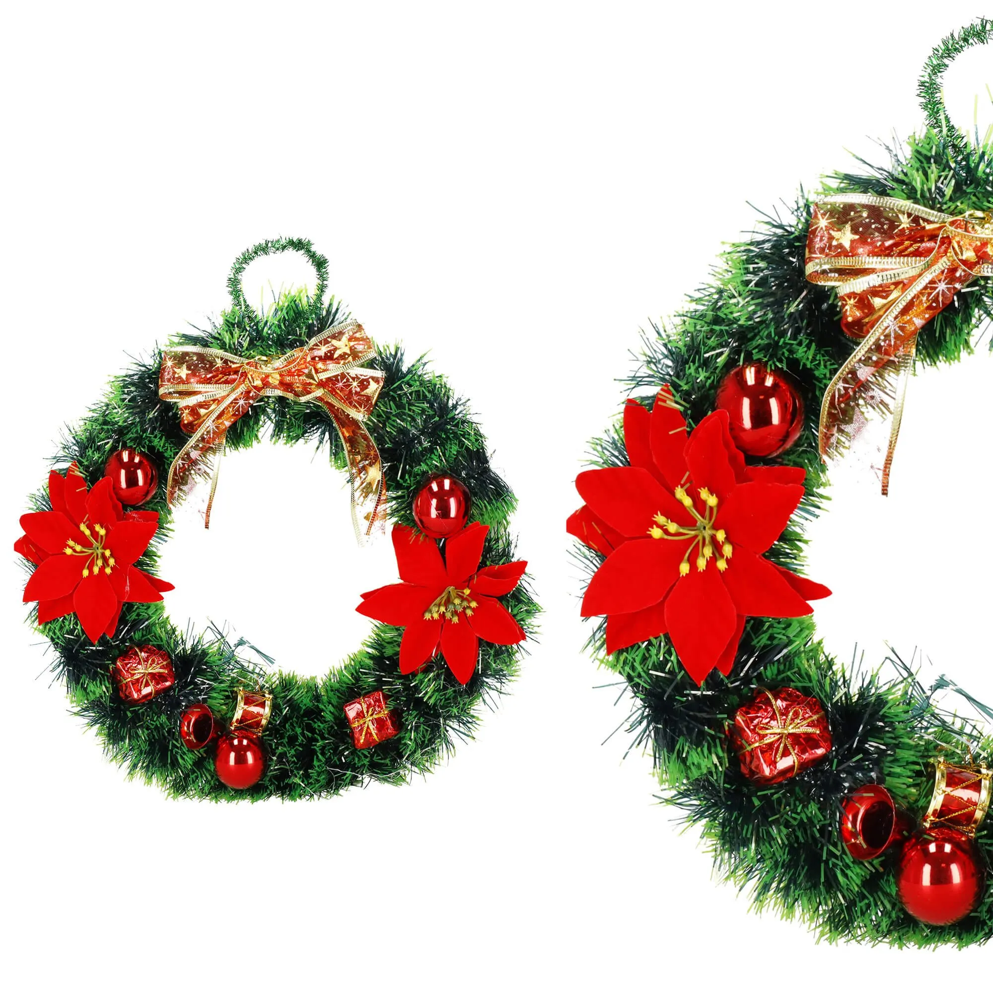 božićni ukras “vijenac” – promjer 30 cm - slika 3