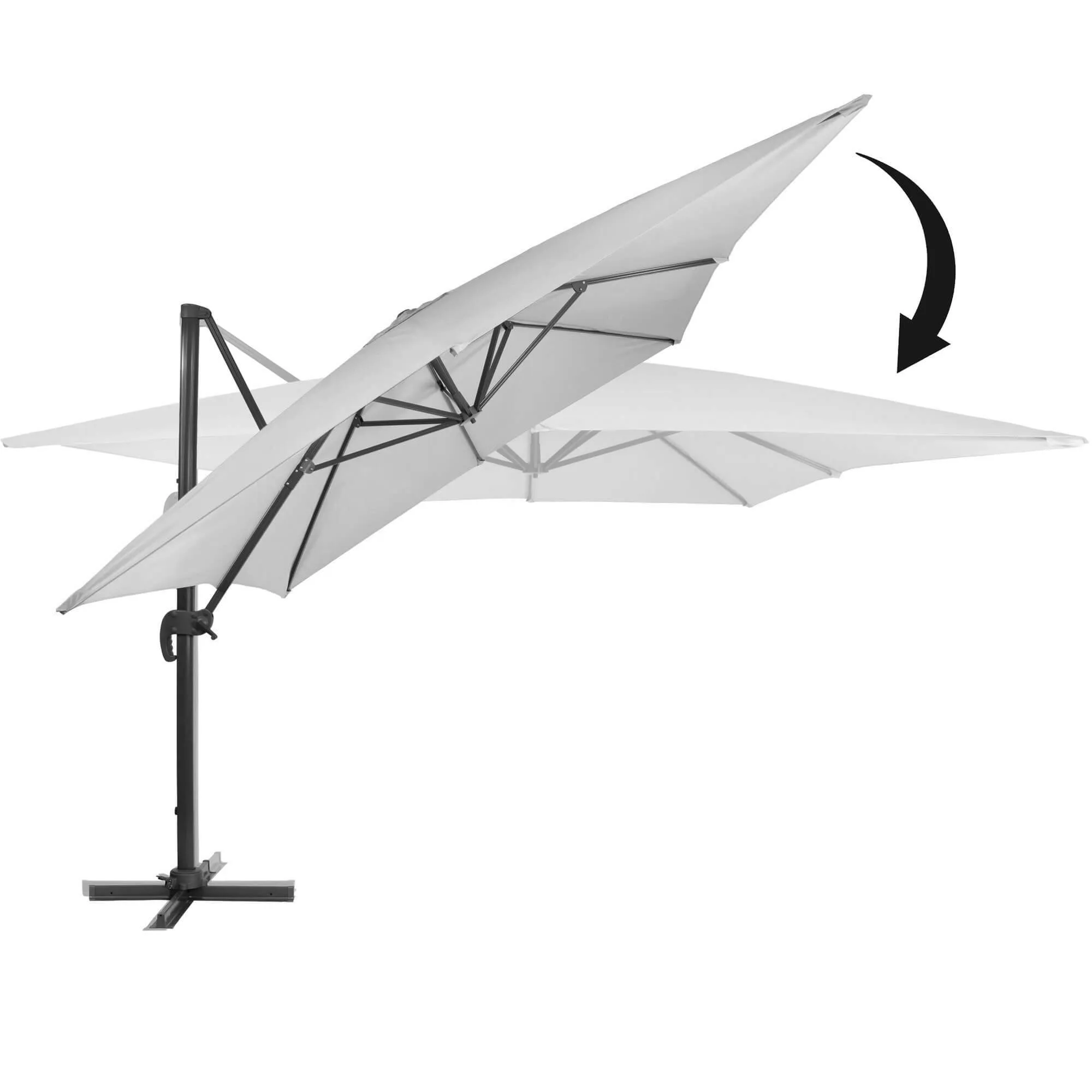 vrtni suncobran gu0048 300 x 400 cm - slika 6