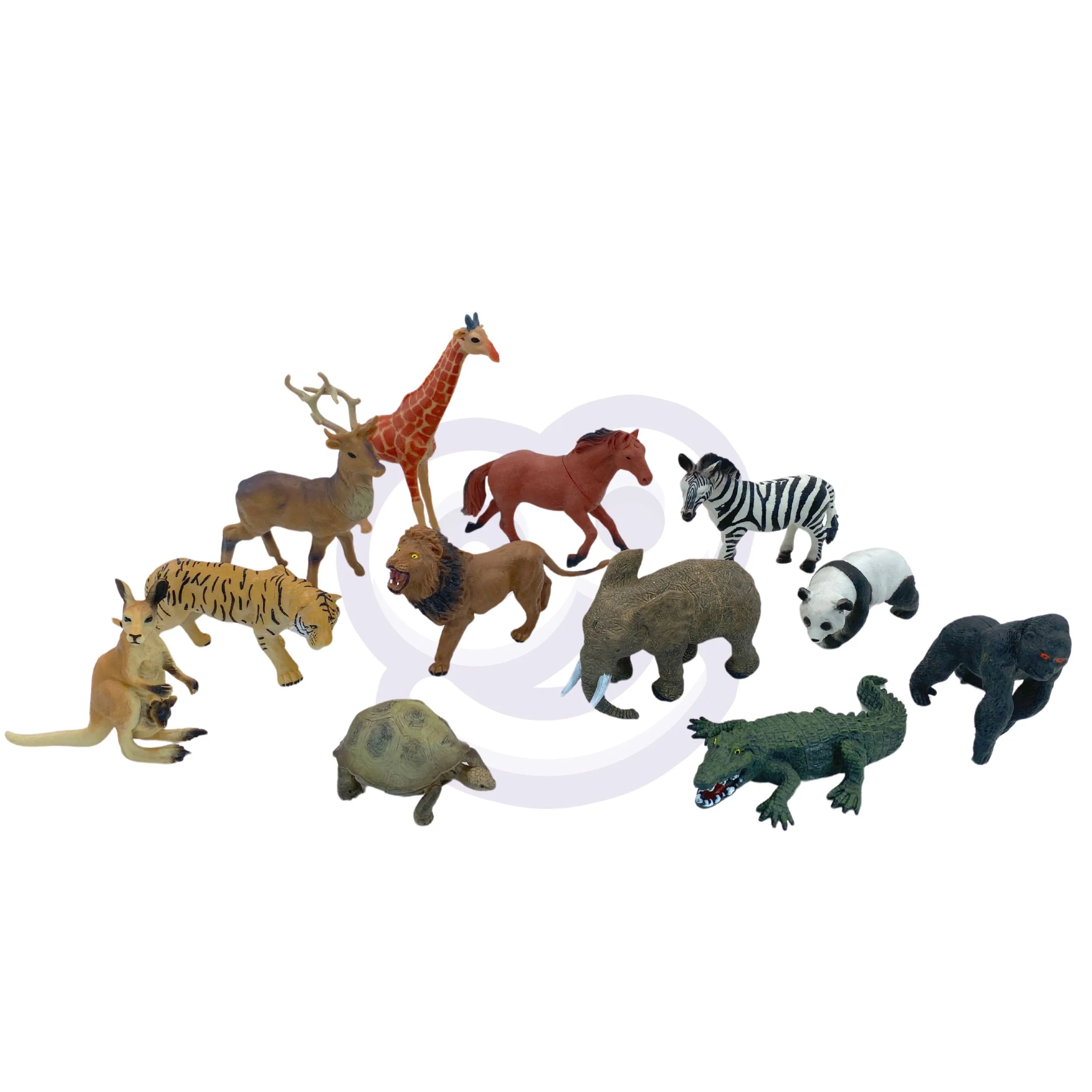 woopie set figurica safari + podloga 24 kom - slika 4