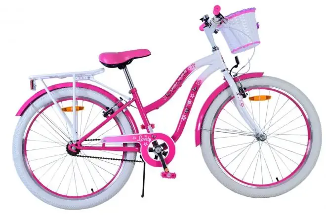 volare lovely dječji bicikl 24" roza - slika 2