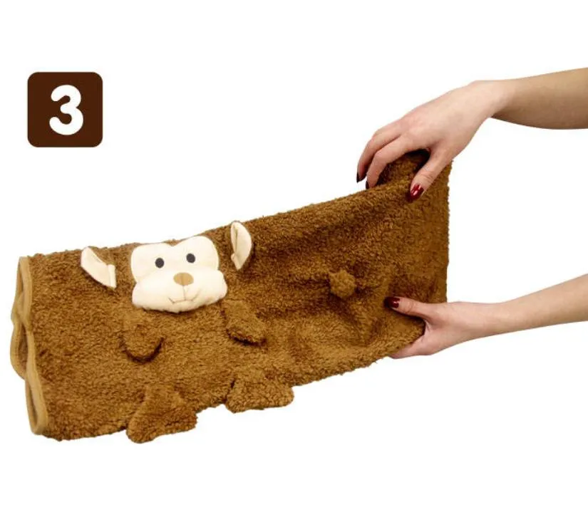 mekana deka blankie roza - slika 3