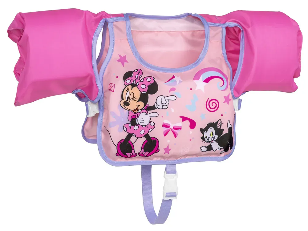 bestway dječji prsluk za plivanje s rukavima 9101a minnie mouse - slika 3