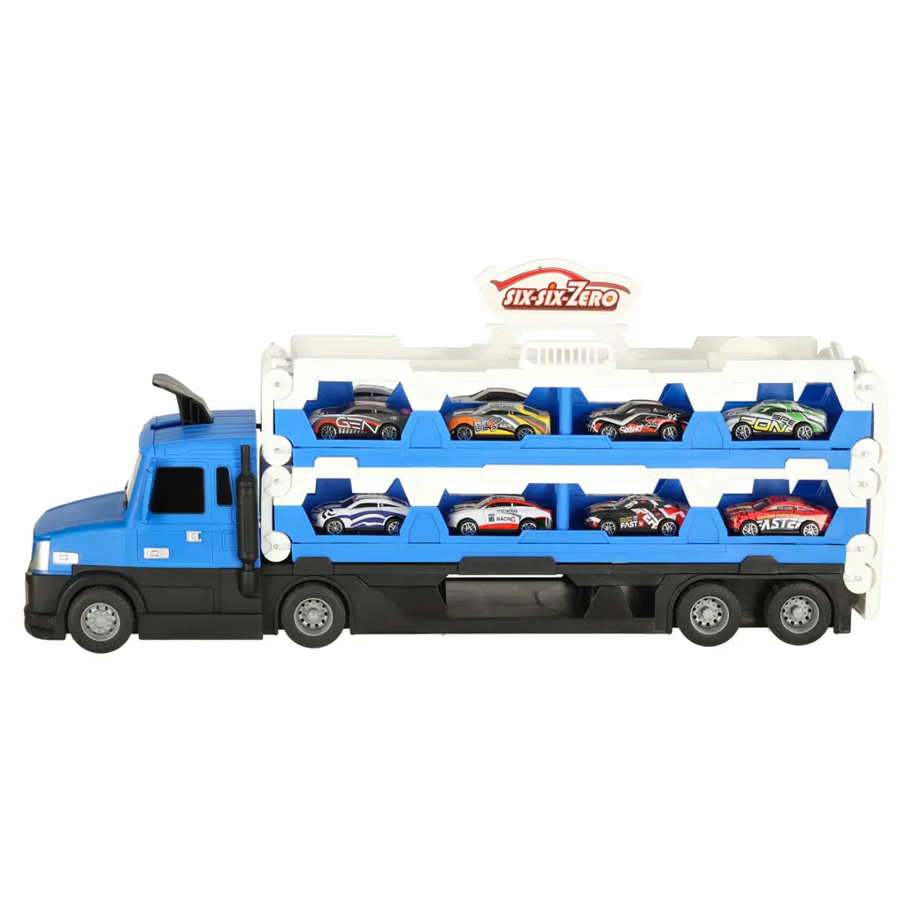 kamion transporter auta xxl - plavi - slika 2