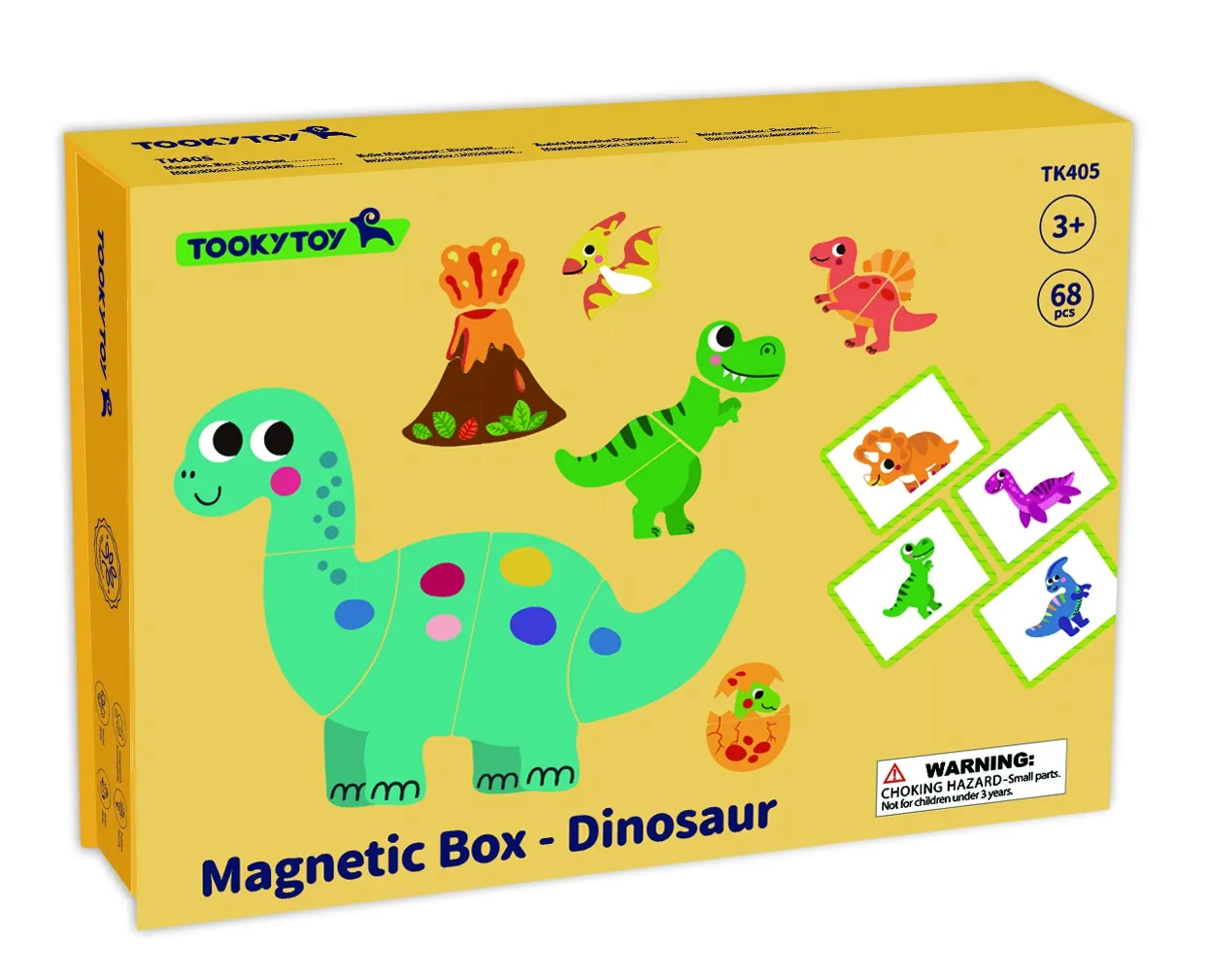 tooky toy magnetna slagalica: dinosauri - slika 3