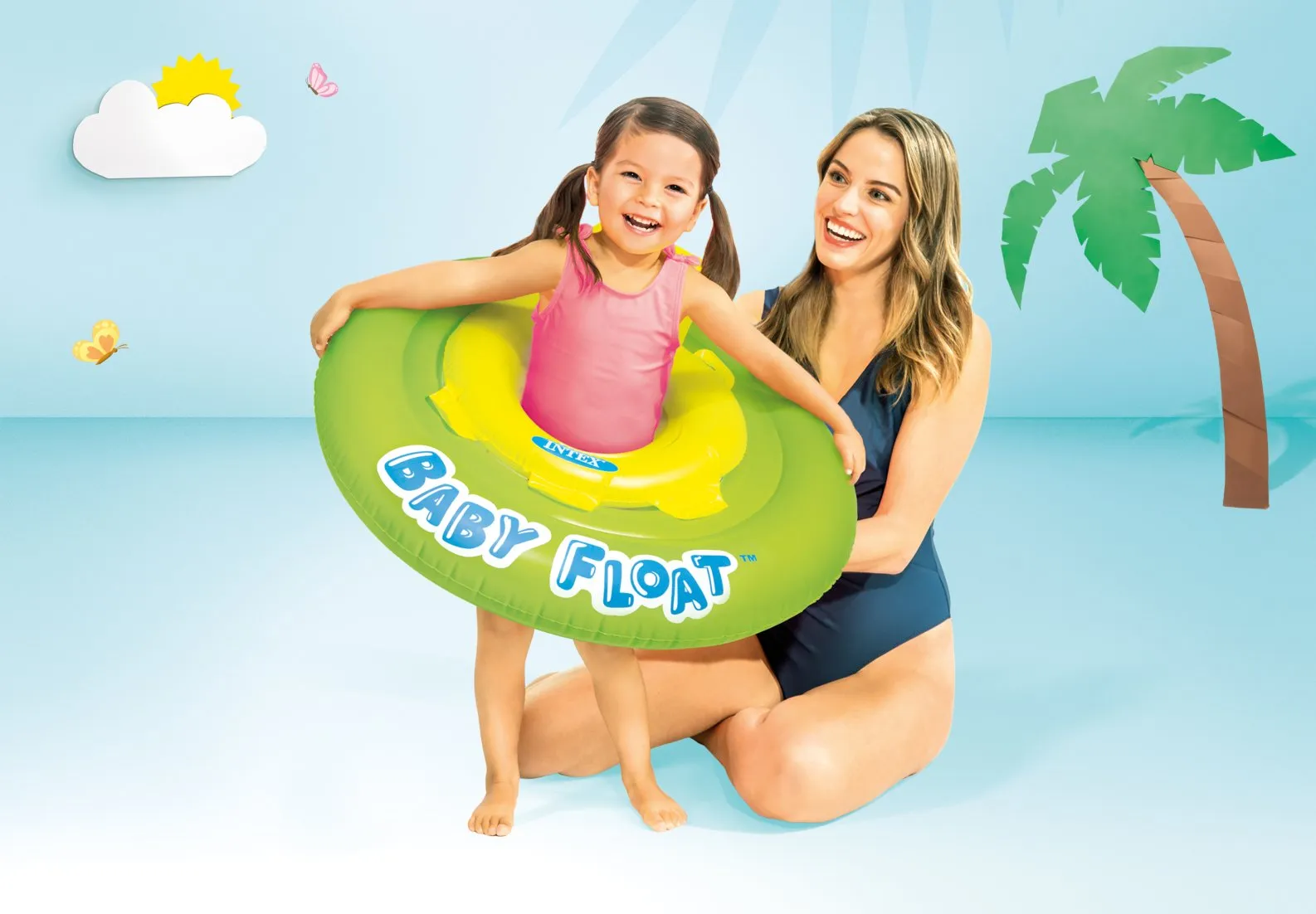 intex kolut na napuhavanje sa sjedalicom baby float - slika 4