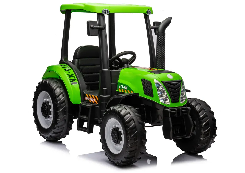traktor na akumulator 24v zelena - slika 1
