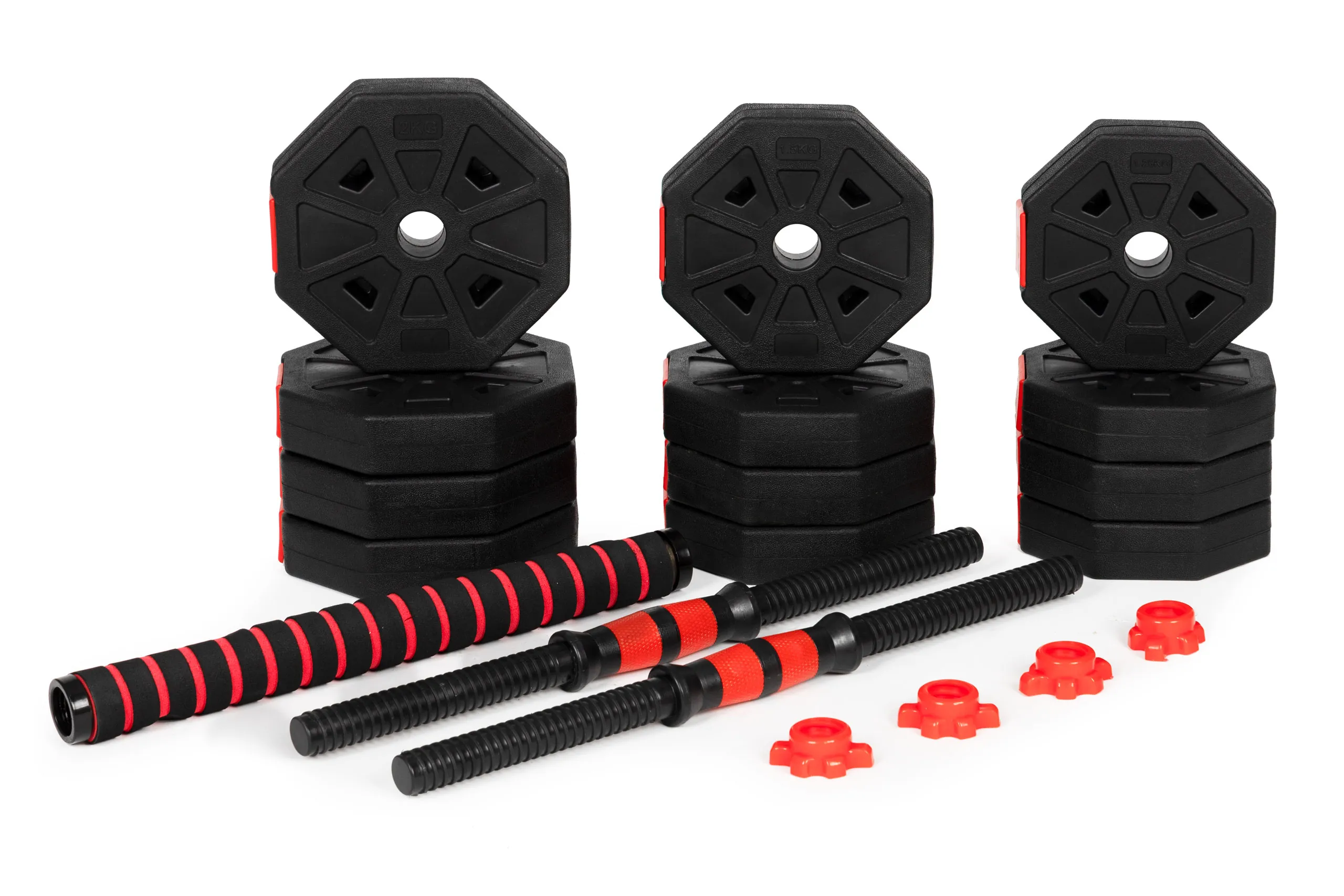podesivi set utega octagon 2x10kg - slika 4