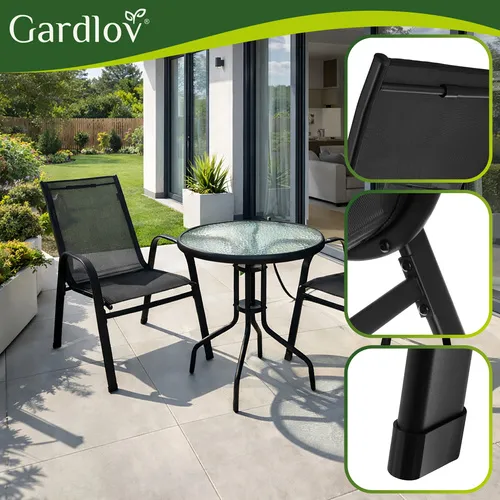 gardlov set balkonskog namještaja - stol + 2 gardlov stolice - slika 9