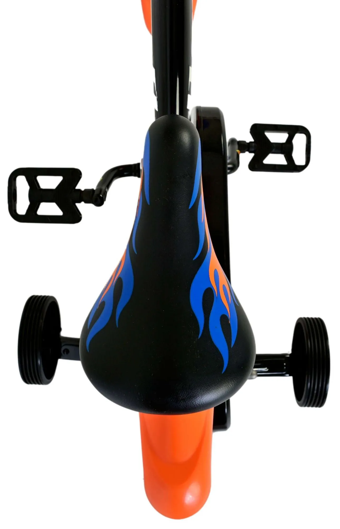 dječji bicikl hot wheels 12" crno-plavo-narančasti - slika 6