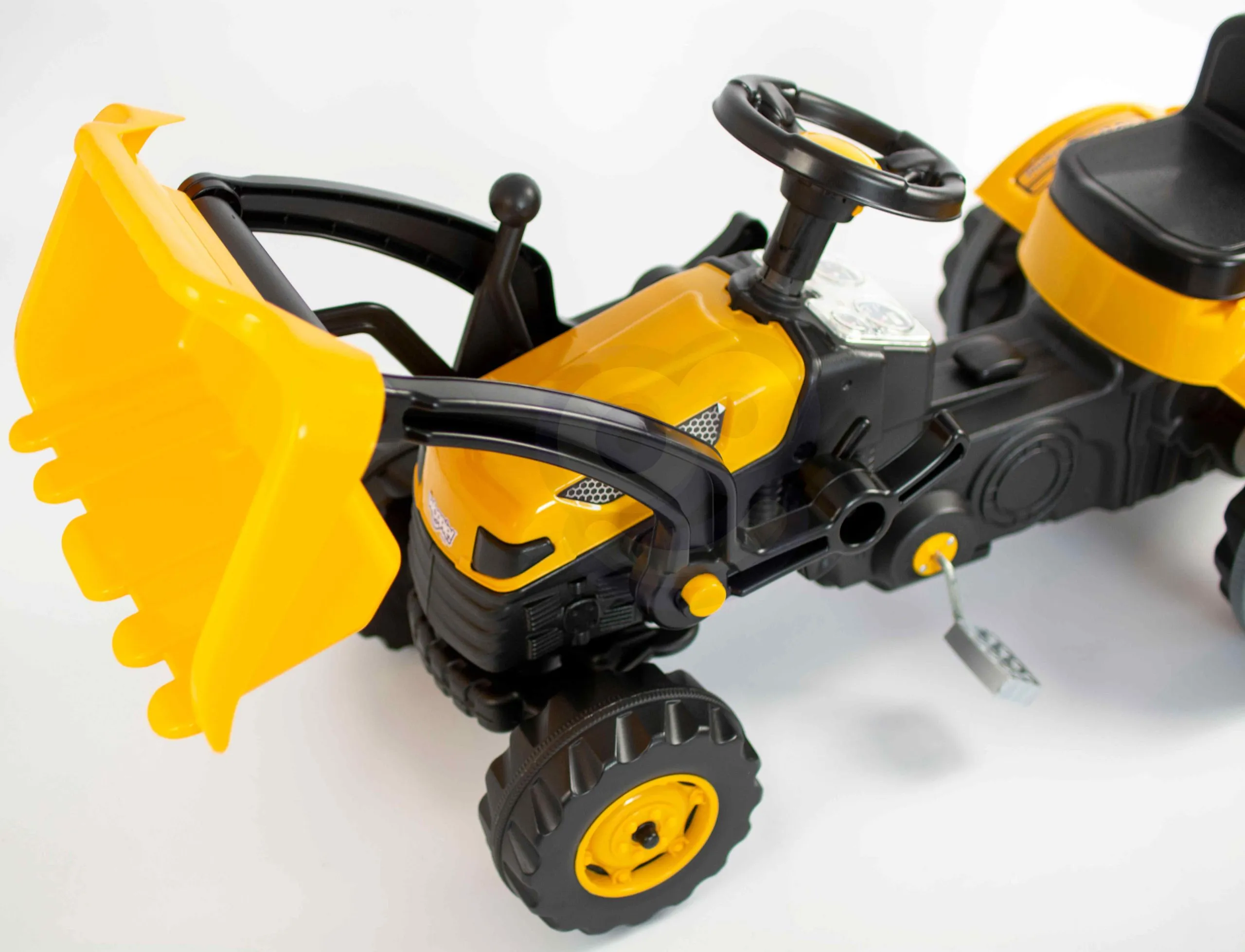 woopie žuti traktor na pedale - slika 10