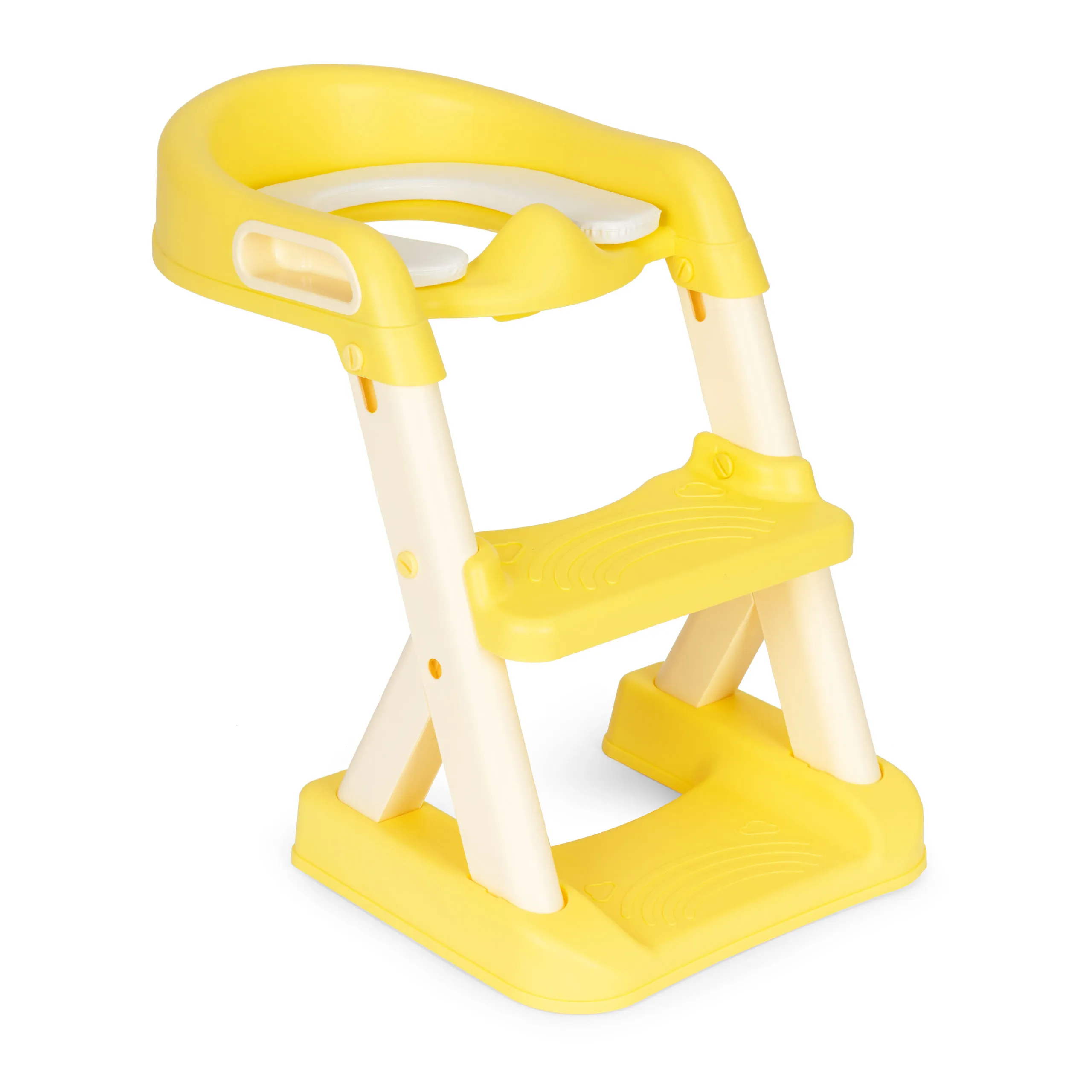 ecotoys stepenice za wc za djecu žute - slika 3