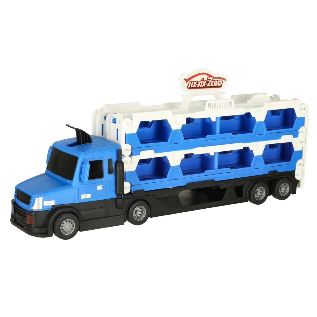 kamion transporter auta xxl - plavi - slika 3