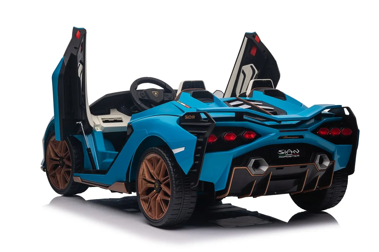 lamborghini sian auto na akumulator plavi - slika 6