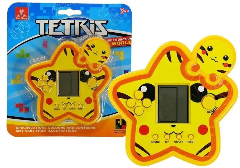 igrica tetris morska zvijezda žuta - slika 2