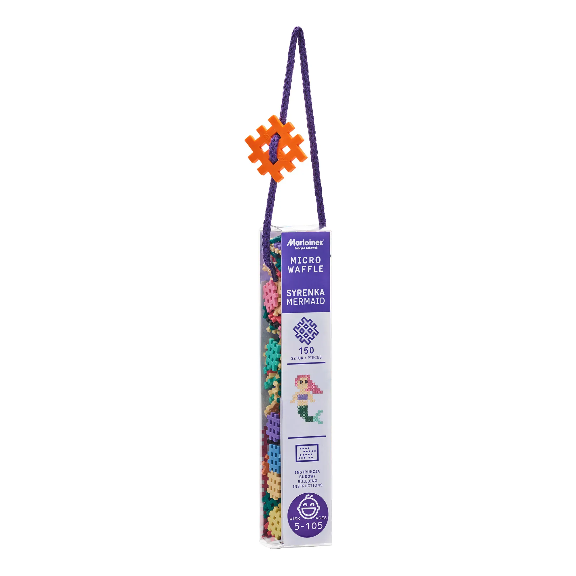marioinex set waffle kockica morska sirena 150kom. - slika 2