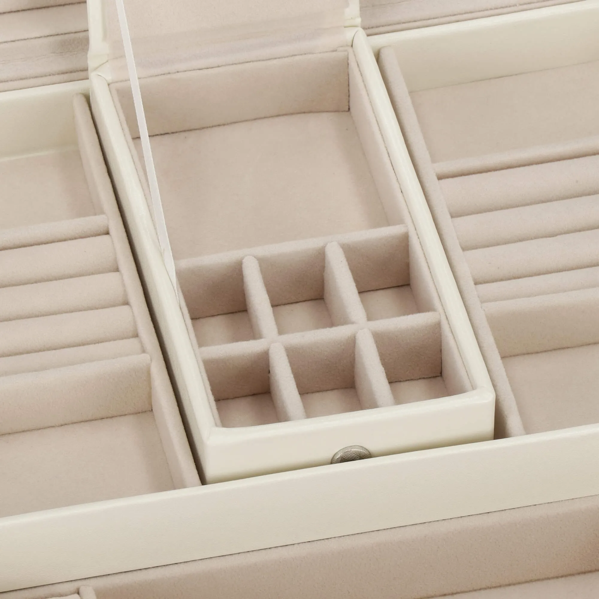 kutija za nakit svijetlo krem 25,3x25,3x8,5 cm - slika 7
