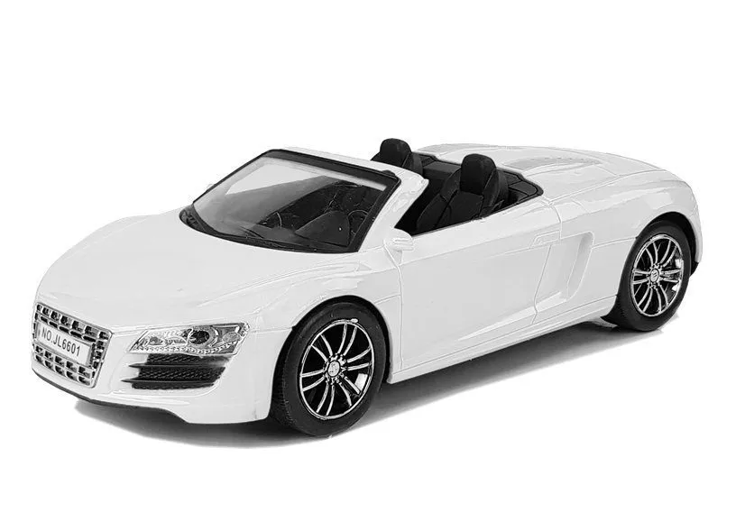 dječji autić kabriolet 1:18 bijeli - slika 3