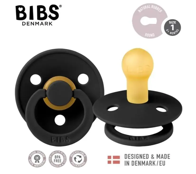 bibs gumena duda crna - slika 2