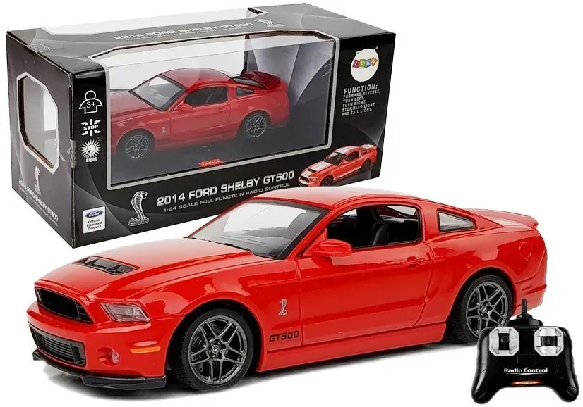 auto na daljinsko upravljanje ford shelby crveni - slika 2