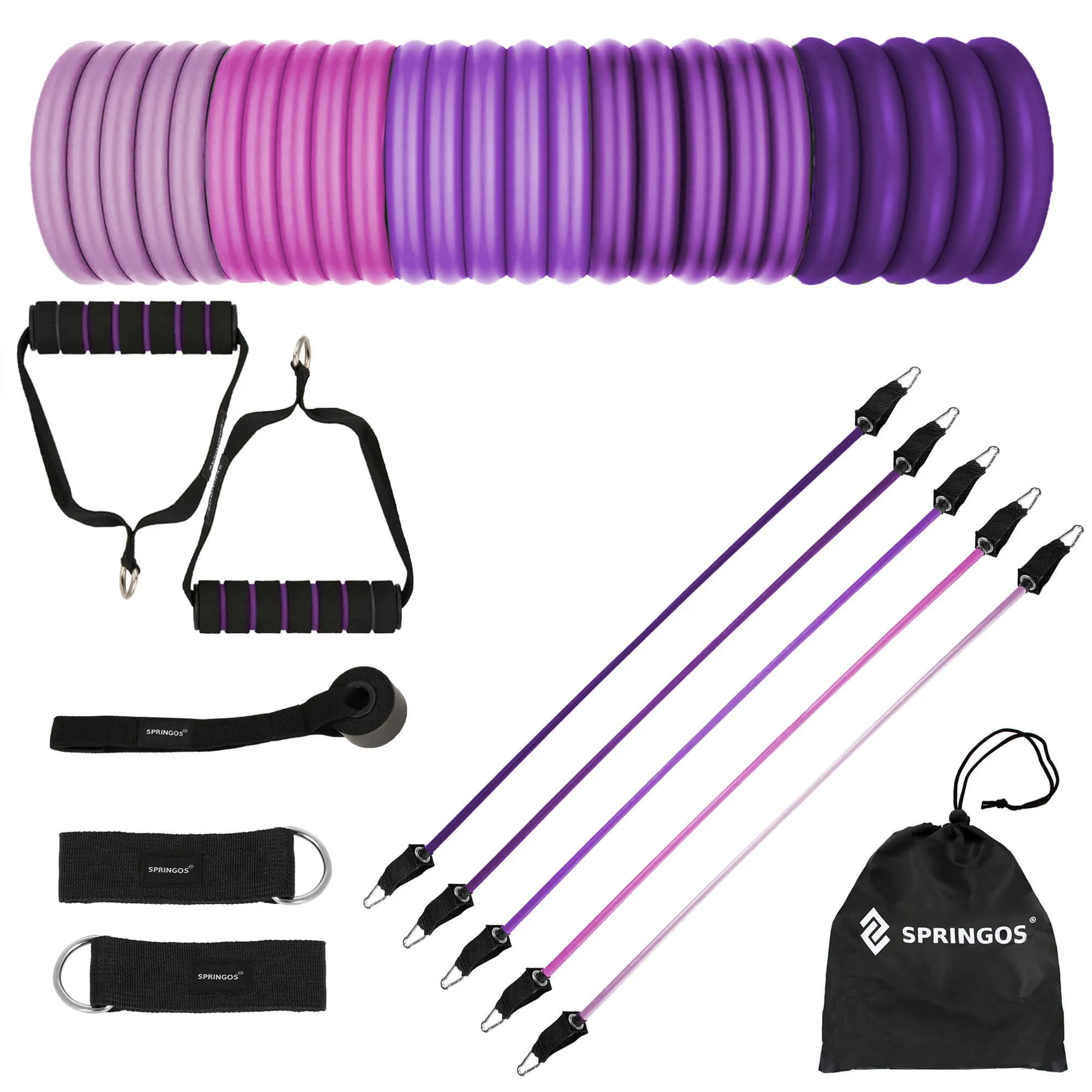 set ekspandera pet elastičnih traka - slika 7