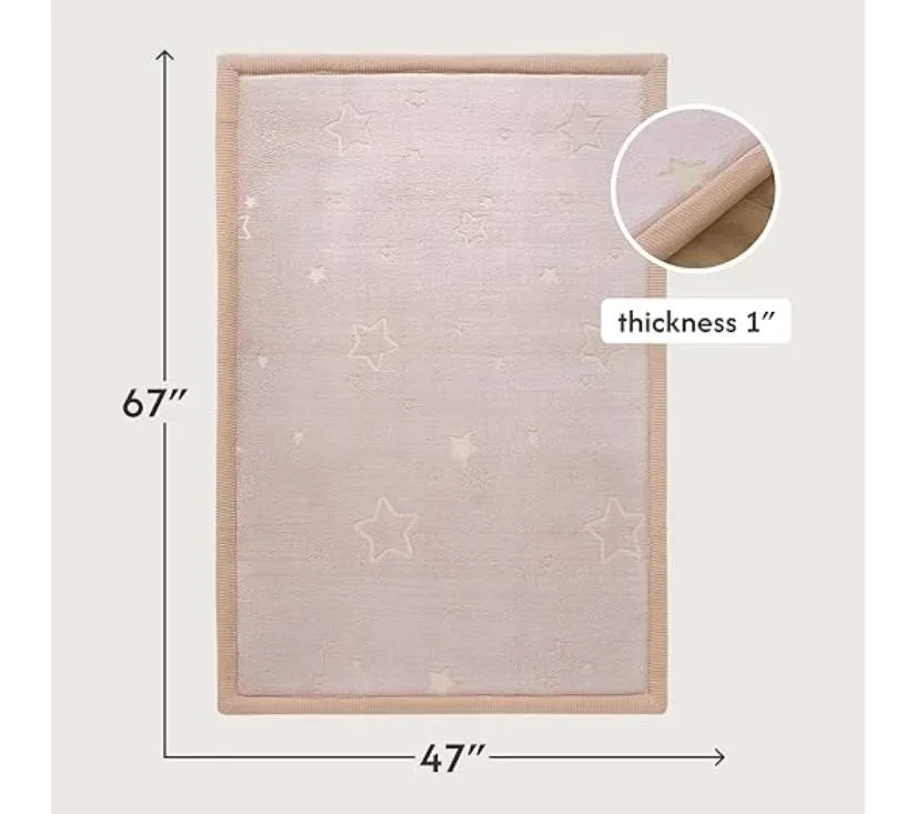 hakuna matte cloud tepih zvijezde – svijetli u mraku 170 × 120 × 2,5 cm - slika 4