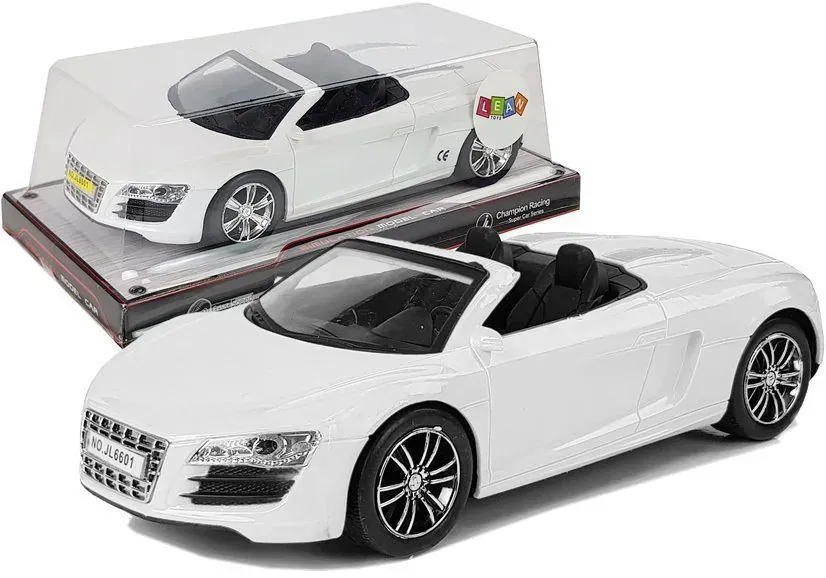 Dječji autić kabriolet 1:18 bijeli - Pribislavec