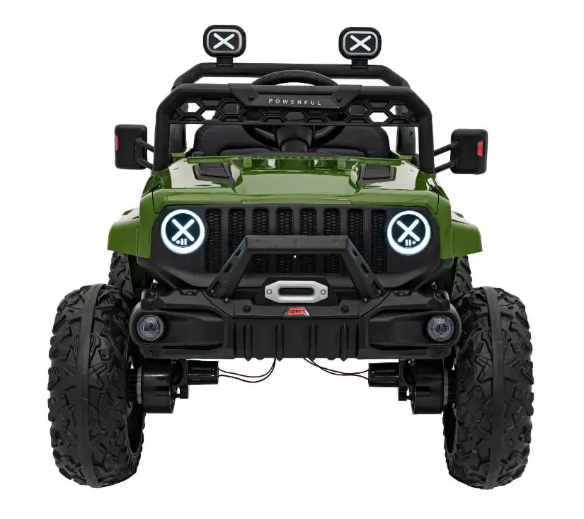 off-road, auto na akumulator, zeleni - slika 2