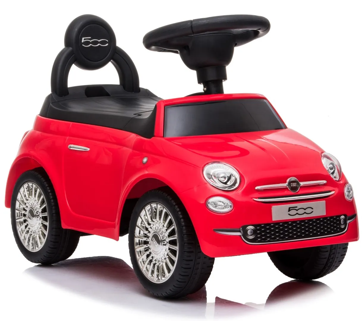 dječja guralica fiat 500 - koraljno crvena - slika 7